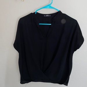 Women’s black blouse